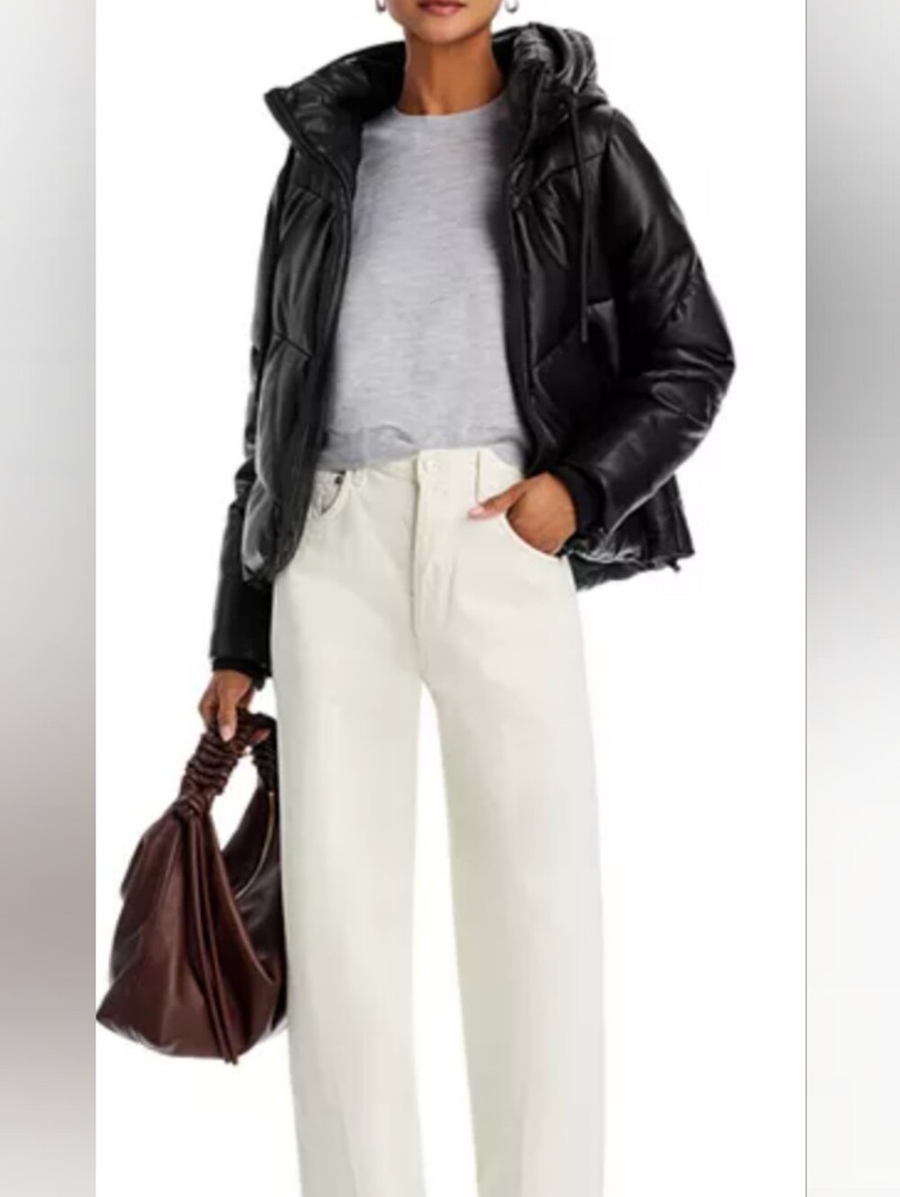 Andrew Marc Black Puffer Jacket